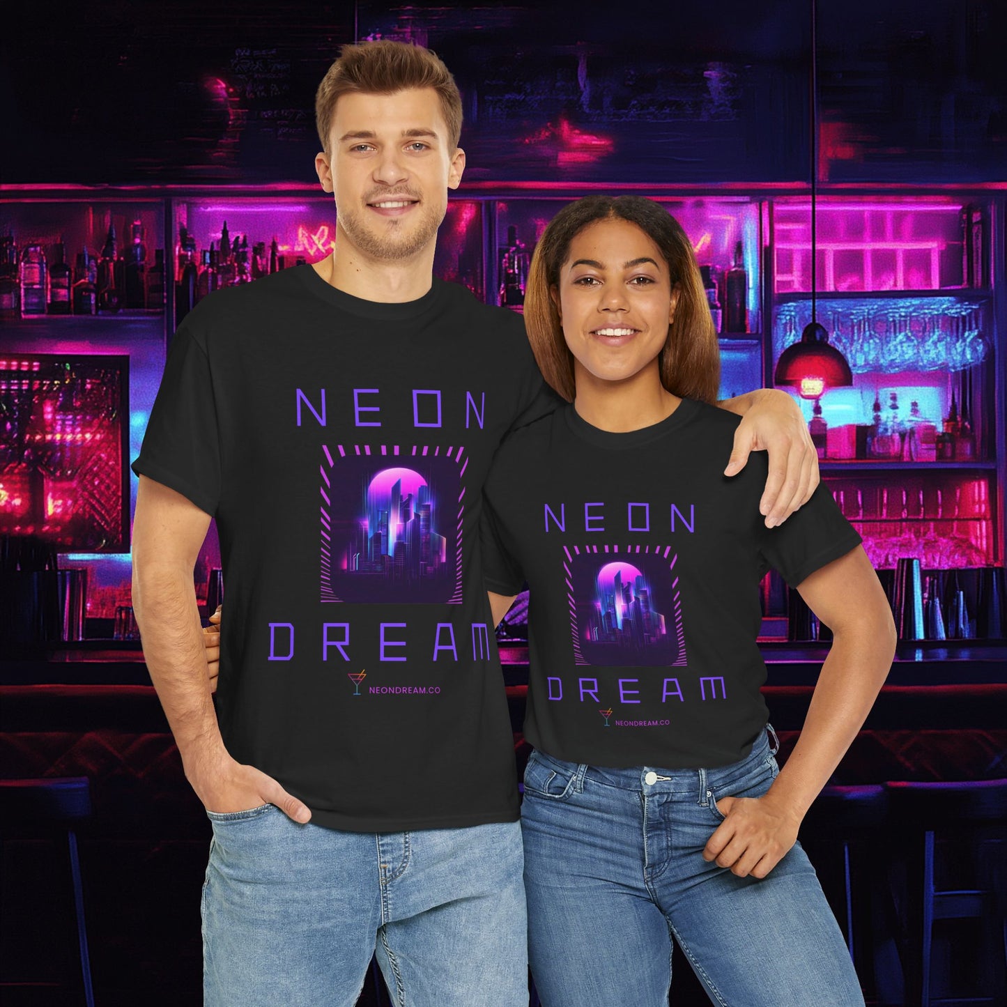 Neon Dream Night City Tee