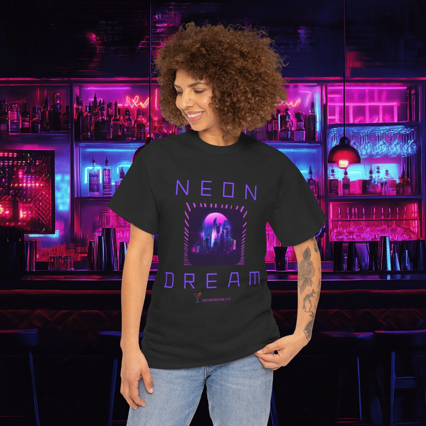 Neon Dream Night City Tee